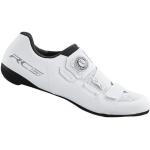 Chaussures de vélo Shimano blanches en fil filet légères Pointure 38 pour femme 
