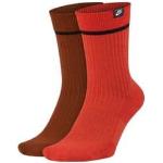 Paires de chaussettes 2x nike snkr essential multi color rouge