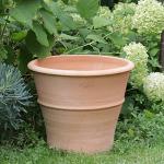 Pots de fleur en terre cuite marron en céramique de 40 cm diamètre 40 cm 