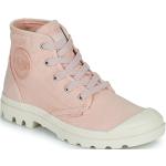 Chaussures montantes Palladium Pampa Hi roses look casual pour femme 