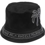 Chapeaux bob Palm Angels noirs à clous Tailles uniques pour femme 