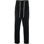 Pantalons droits Palm Angels noirs à rayures en coton mélangé Taille 3 XL W44 pour homme en promo 