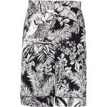 Shorts de running Palm Angels noirs en viscose à motif perroquets Taille 3 XL pour homme en promo 