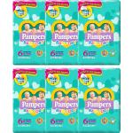 Pampers Baby Dry ExtraLarge Diaper Kit 15-30 Kg Taille 6-6 Paquets de 14pcs