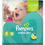 Pampers Baby Taille 6 Sec (Extra Large) Essential