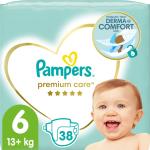 Pampers Premium Care Size 6 couches jetables 13+ kg 38 pcs