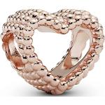 Bracelets en jonc Pandora Rose roses en or rose à perles look fashion pour femme 