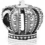 Charms en argent Pandora argentés en résine à perles à motif de l'espace look fashion pour femme en promo 
