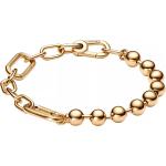 Pandora Bijouterie, ME Metal Bead & Link Chain Bracelet en gold - pour dames