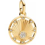 Pandora Bijouterie, ME Power of the Light Sun Medallion Charm en gold - Pendentifs & Charmspour dames