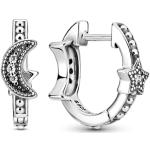 Boucles d'oreilles Pandora argentées en argent à perles en argent look fashion pour femme 