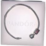 Bracelets en argent Pandora argentés en argent à motif bus seconde main pour femme 