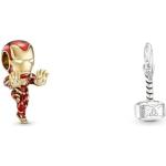 Pendentifs en or Pandora argentés en or à motif serpents 14 carats The Avengers look fashion pour femme 