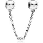 Bracelets de perles Pandora argentés en argent à perles classiques pour femme 