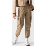 Pantalons cargo Converse beiges Taille S look streetwear pour femme en promo 