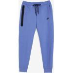 Joggings Nike Tech Fleece bleus en polaire Taille XS pour homme en promo 