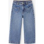 Pantalons à rayures Vertbaudet bleus à rayures en coton à motif hiboux Taille 3 ans pour fille de la boutique en ligne Vertbaudet.fr 