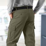 Pantalons battle kaki en coton Taille XXL look urbain pour homme 