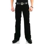 Pantalons noirs en velours Taille M W40 coupe bootcut pour homme 