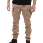 Pantalons cargo Schott NYC beiges Taille 3 XL W42 look fashion pour homme 