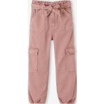 Pantalons cargo Vertbaudet roses Taille 8 ans look casual pour fille de la boutique en ligne Vertbaudet.fr 