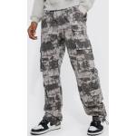 Pantalons cargo boohooMAN multicolores camouflage Taille L pour homme 