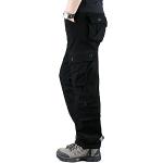 Pantalons de randonnée kaki en coton Taille M look fashion pour homme 