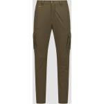 Pantalons cargo Aeronautica Militare verts en jersey stretch look urbain pour homme 