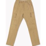 Pantalons cargo camel en coton look streetwear pour homme 