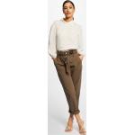 Pantalons carotte Morgan kaki Taille 3 XL look fashion pour femme 