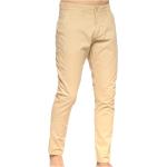Pantalons chino Shilton beiges à pois en coton lavable en machine Taille M pour homme 