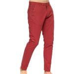 Pantalons chino Shilton rouges à pois en coton lavable en machine Taille M look sportif pour homme 