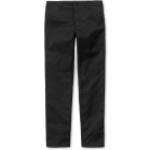 Pantalons chino Carhartt Sid noirs look fashion pour homme 