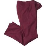 Pantalons chino Atlas For Men rouge bordeaux à clous Taille 5 XL look fashion pour homme 