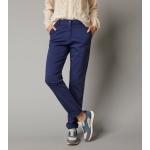 Pantalons chino Blancheporte bleus en coton stretch Taille XL pour femme en promo 