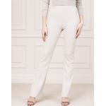 Pantalons taille haute Guess Marciano blancs stretch 