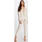 Pantalons cigarette Morgan blanc d'ivoire Taille 3 XL look fashion pour femme 
