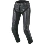 Pantalons en cuir noirs en cuir Taille M pour femme en promo 
