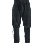 Pantalons Banned Alternative noirs en coton Taille 5 XL look médiéval pour homme 