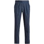 Pantalons de costume de créateur Ralph Lauren Polo Ralph Lauren bleu marine à rayures Taille XL pour homme 