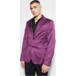 Pantalons de costume boohooMAN violets Taille XL pour homme 