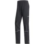 Pantalons de randonnée Gore noirs en shoftshell en gore tex coupe-vents respirants Taille XL look fashion pour femme 