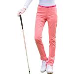 Pantalons de randonnée roses en jersey respirants Taille S look casual pour femme 