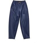 Pantalons de sport Monnalisa bleues foncé en coton Taille 9 ans pour fille en promo de la boutique en ligne Monnalisa.com/fr 
