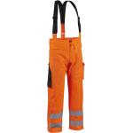 Pantalons de pluie orange fluo Taille S 