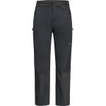Pantalons de randonnée Jack Wolfskin gris en shoftshell coupe-vents Taille XL look fashion pour homme 