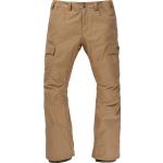 Pantalons de ski marron en taffetas imperméables Taille S pour homme 