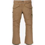 Pantalons de ski marron en taffetas imperméables Taille XXL look streetwear pour homme 