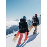 Pantalons de ski roses en gore tex Taille XXL pour femme 