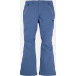 Pantalons de ski bleus imperméables stretch Taille XXS pour femme 
